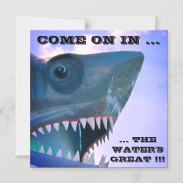 SHARK VATTEN UNDERBARA CRUISE DOOR MAGNET