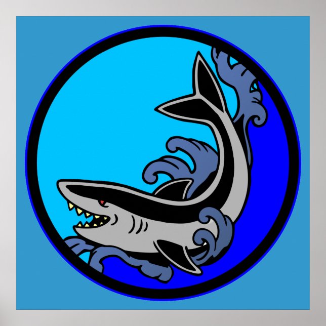Shark Vinkarare Poster (Framsidan)