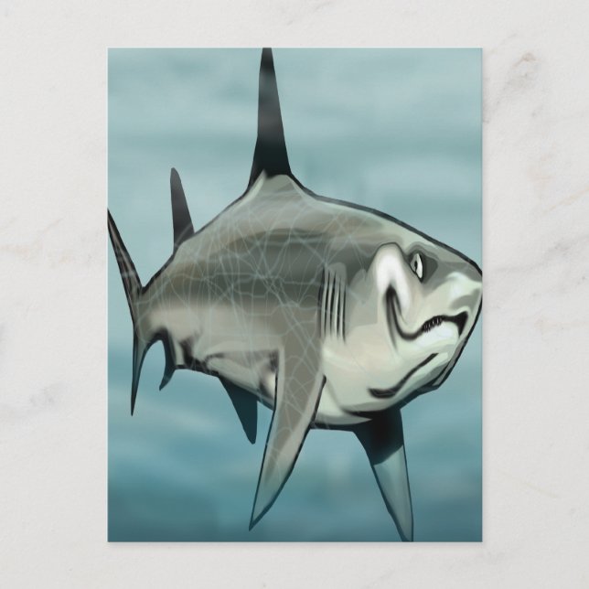 Shark Vykort (Framsida)