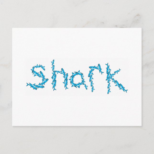 Shark Vykort (Framsida)