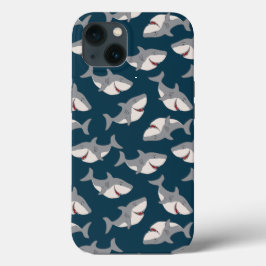 Shark Week Mönster Iphone case Cover