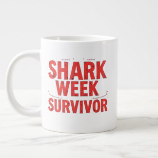 Shark Week Survivor Jumbo Mugg
