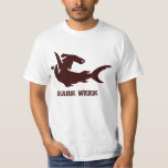 Shark Week T-shirt<br><div class="desc">Hammerhead shark. Ta en titt på fler T-shirts med anpassningsbar och andra produkter från ArtOnWear.</div>
