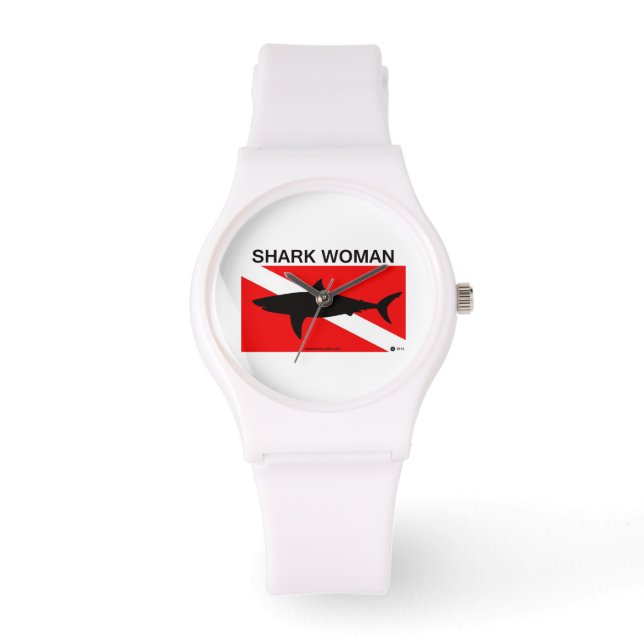 Shark Woman watch Armbandsur (Framsida)