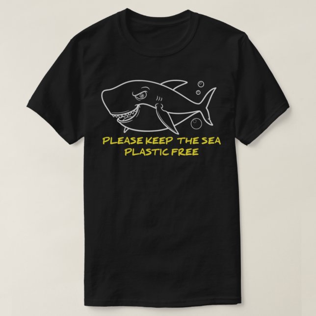 SHARKamp PLASTIC T Shirt (Design framsida)