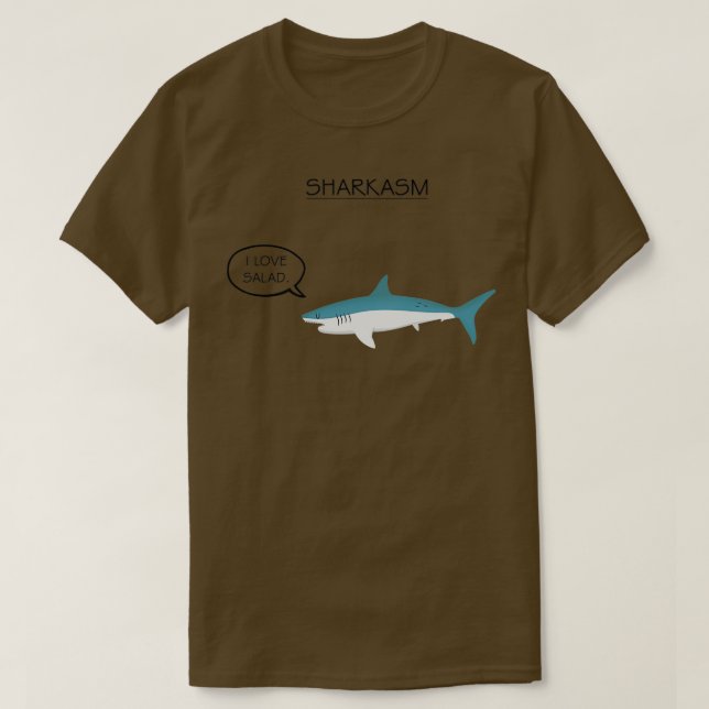 Sharkasm 2 t shirt (Design framsida)