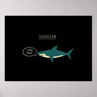 Sharkasm Classic Poster