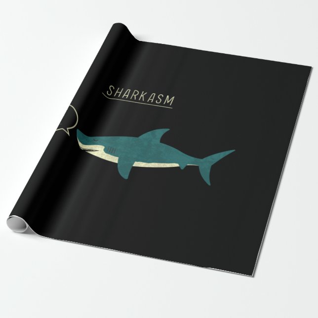 Sharkasm Classic Presentpapper (Utrullad)