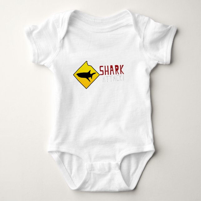 sharkattack t-shirt (Framsida)