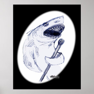 Sharkey Finatra Poster