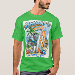 Sharkey surfa Shack T Shirt