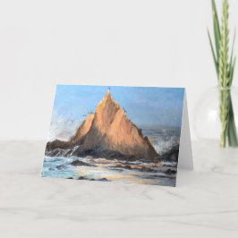 Sharkfin Rval på Martin's BeachGreeting Card Kort