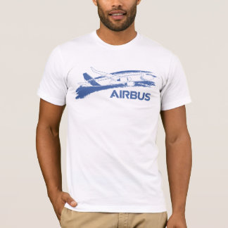 Sharklet flygbuss a320 t-shirt