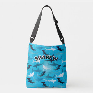 SHARKS! AXELVÄSKA