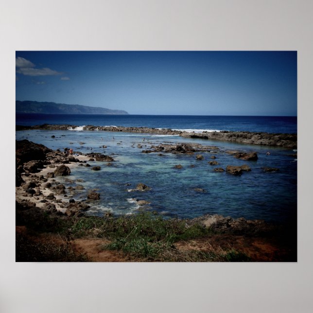 Sharks Cove, Oahu Poster (Framsidan)