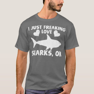 Sharks Shark Lover Pullover T Shirt