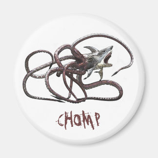 Sharktopus CHOMP-magnet Magnet