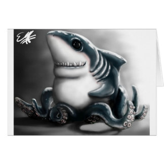 SHARKTOPUS HÄLSNINGSKORT