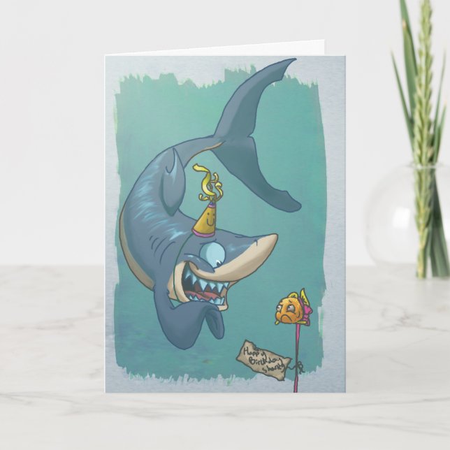 Sharky Card Kort (Framsida)