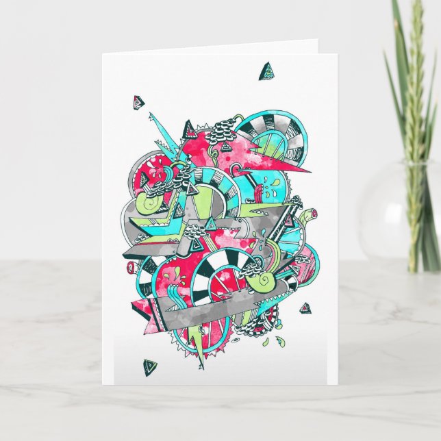 Sharky Card Kort (Framsida)