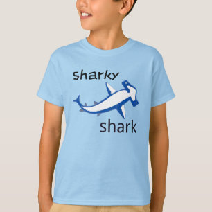 Sharky Shark Summer Småbarn T Shirt