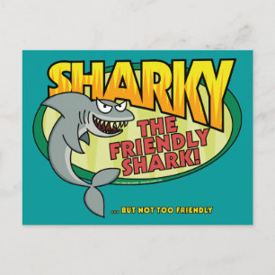 Sharky-vykort Vykort