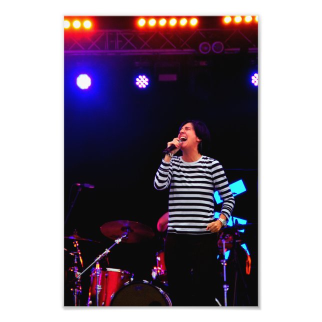 Sharleen Spiteri som bor med Texas Fototryck (Framsidan)