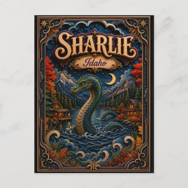 Sharlie Idaho Popcut Legends Vykort (Framsida)