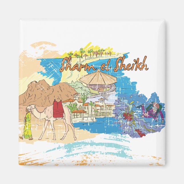 Sharm el Seikh Magnet (Framsidan)