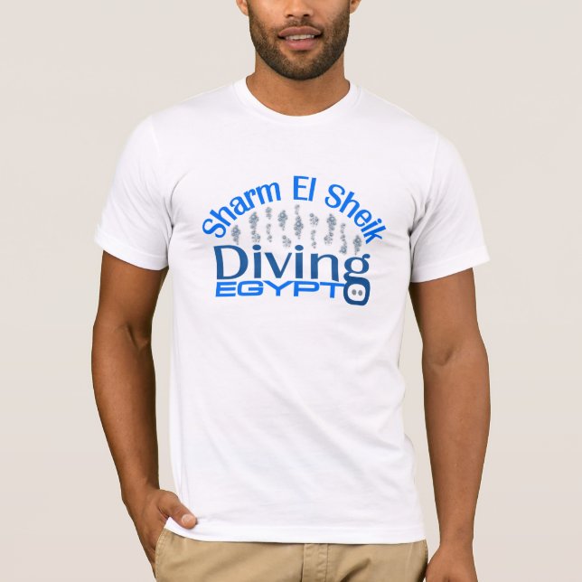 SHARM EL SHEIK-skjorta - välj stil & färg T-shirt (Framsida)