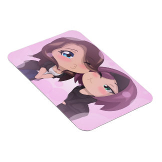 Sharm & Gigi Chibi Magnet