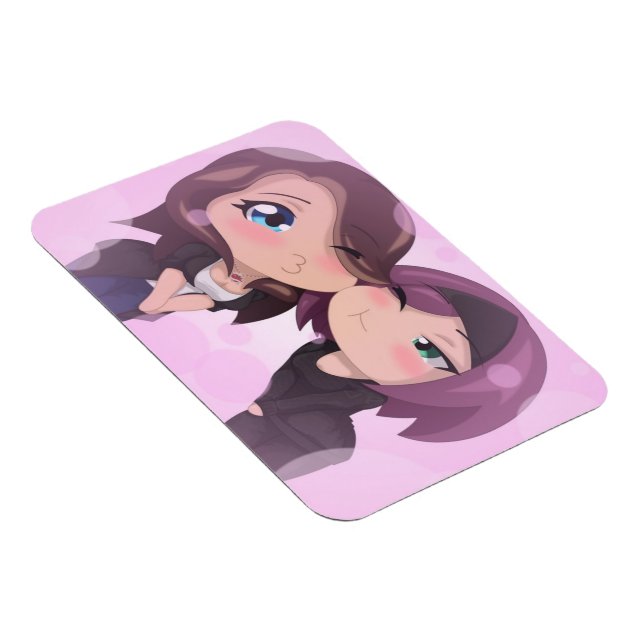 Sharm & Gigi Chibi Magnet (Högersidan)