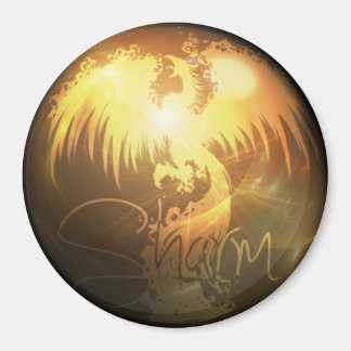Sharm Phoenix Round Magnet