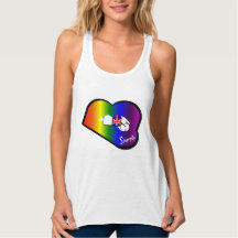 Sharnias Läppar UK Vest (Rainbow Läppar)