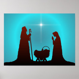 SHARON SHARPE NATIVITET POSTER