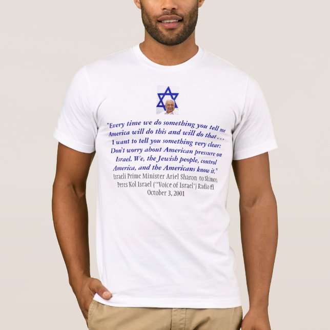 Sharon skam t shirt (Framsida)