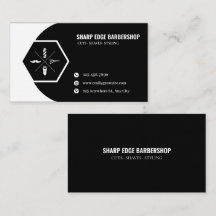 Sharp Edge Barbershop Företagskort