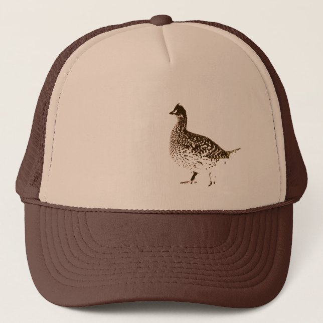 Sharp-tailed Grouse Cap Keps (Framsida)