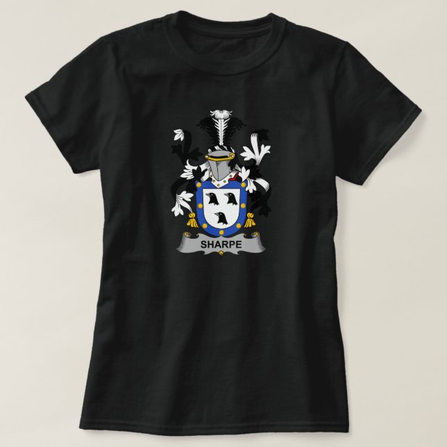 Sharpe familjvapensköld t-shirt (Design framsida)