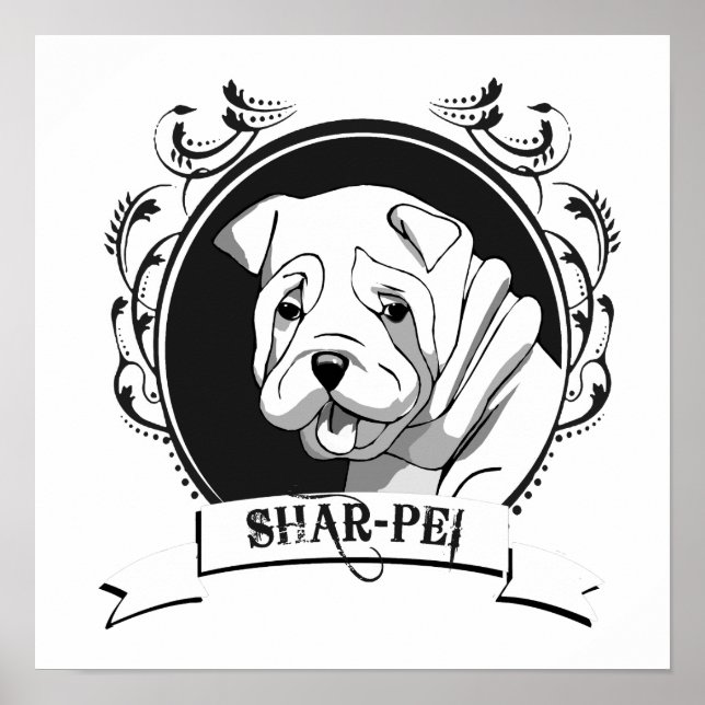 SHARPEI (2) POSTER (Framsidan)