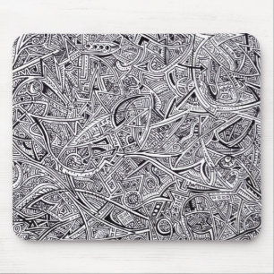 Sharpiegrafitti Mousepad Musmatta