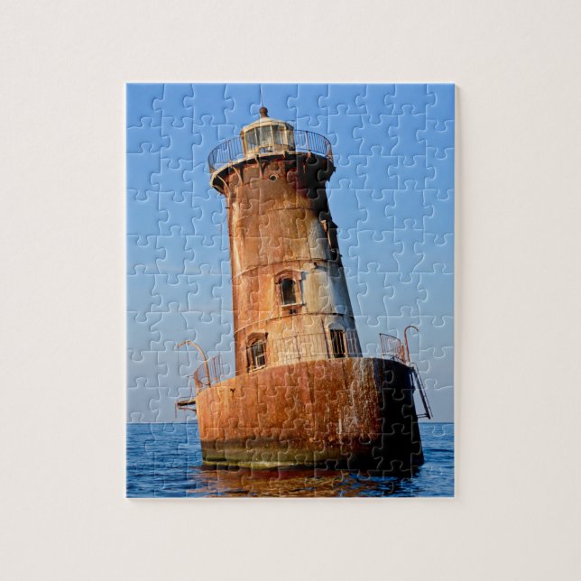 Sharps Island Lighthouse (Chesapeake Bay) Pussel (Vertikal)