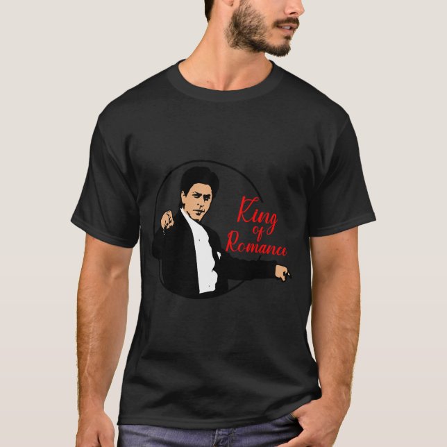 Sharukh Khan , Kung Khan Tshirt, Bollywood Movies T Shirt (Framsida)
