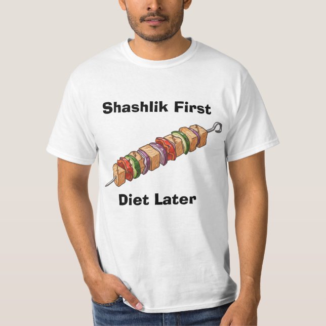 Shashlik T Shirt (Framsida)