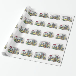 Shasta camparesläp RV Presentpapper
