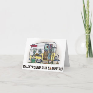 Shasta Camper Trailer RV Inbjudan