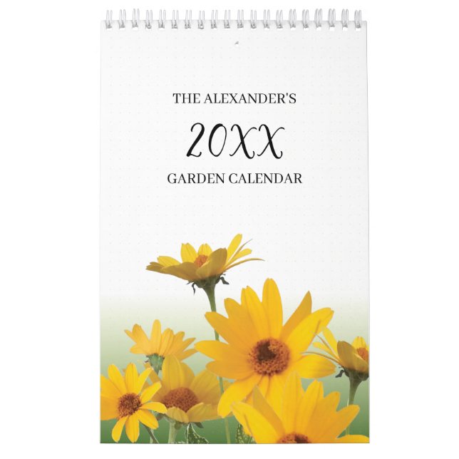 Shasta Daisy Botanical Garden Journal Kalender (Omslag)