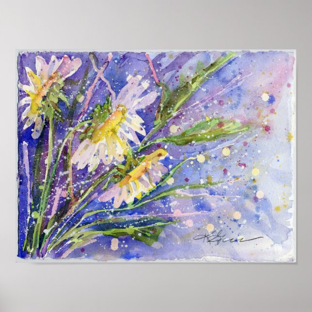Shasta Daisy - liten utskrift Poster (Framsidan)