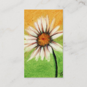 Shasta Daisy V Affärskort Visitkort