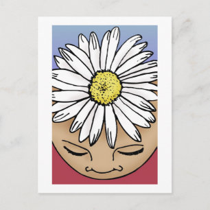Shasta Daisy Vykort